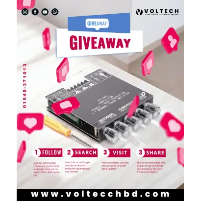 Voltech Electronics Giveaway – Win Premium Amplifiers and Audio Systems! 2025